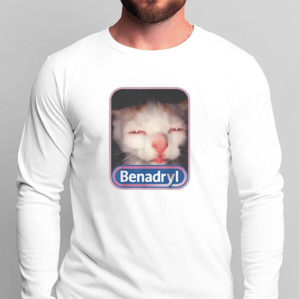 Benadryl Meme Cat Benny Cute T-Shirt