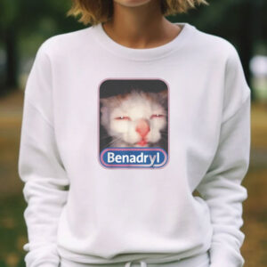 Benadryl Meme Cat Benny Cute T-Shirt