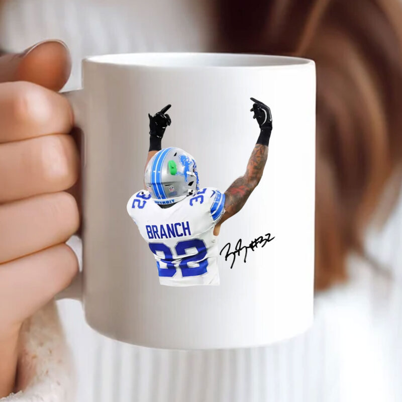 Brian Branch Middle Finger Mug