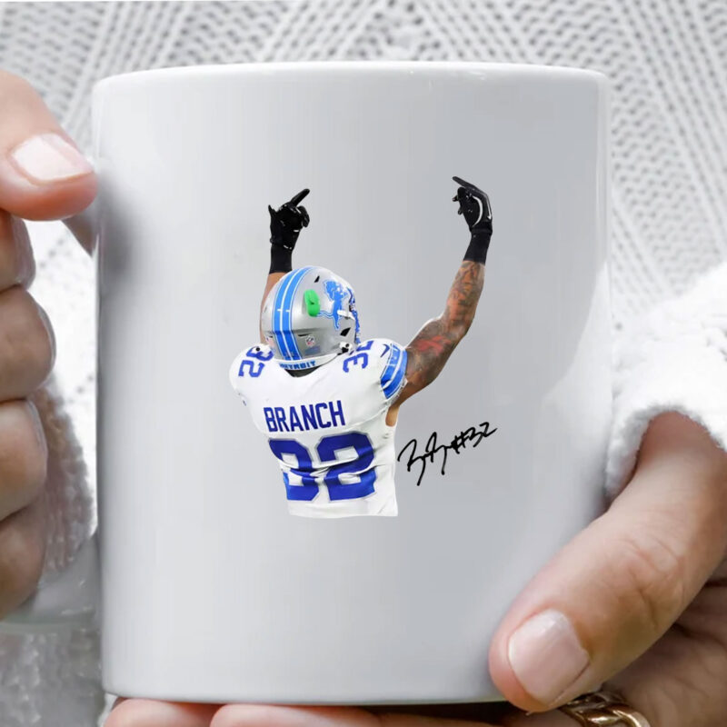 Brian Branch Middle Finger Mug