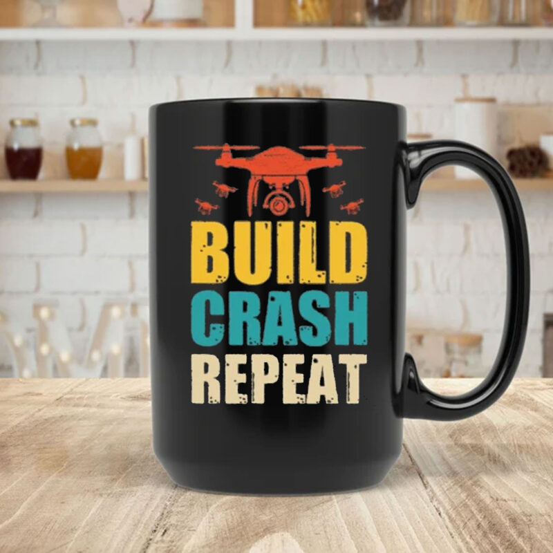 Build Crash Repeat Mug