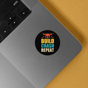 Build Crash Repeat Sticker