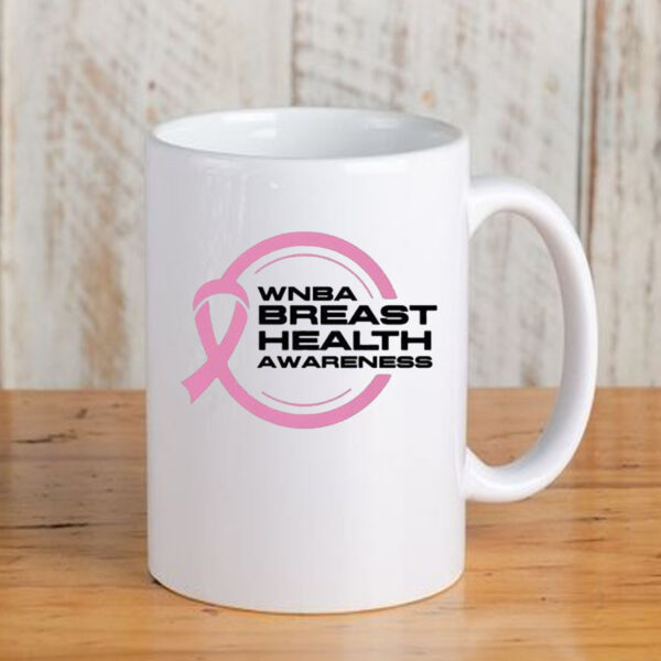 Caitlin Clark Wnba Breast Health Awareness Mug 20243