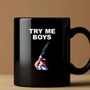 Carl Niehaus Try Me Boys Mug