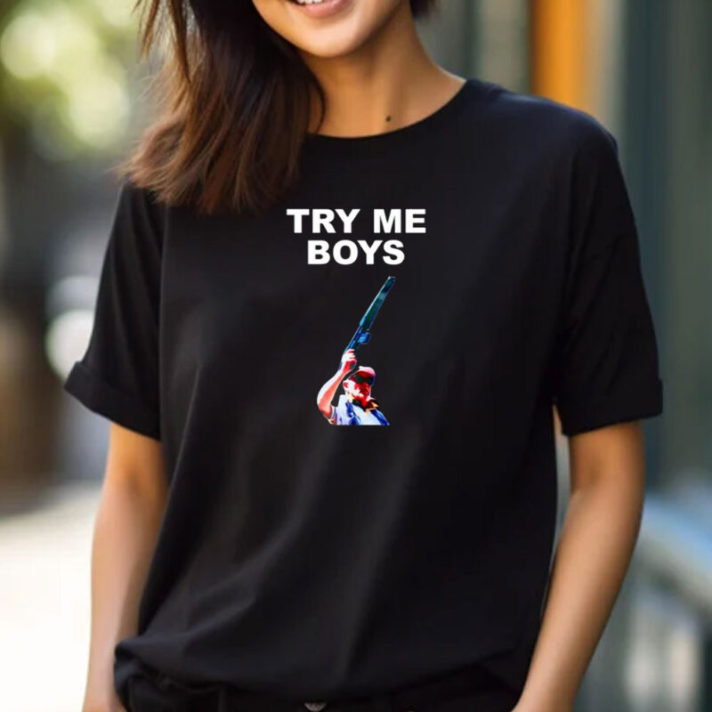 Carl Niehaus Try Me Boys T-Shirt