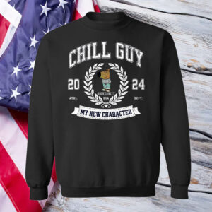 Chill Guy 2024 My New Character University USA T-Shirt