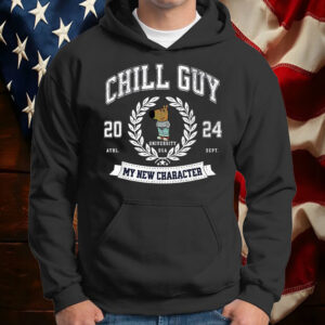 Chill Guy 2024 My New Character University USA T-Shirt5