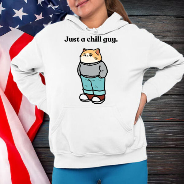 Chill Guy Cat T-Shirt