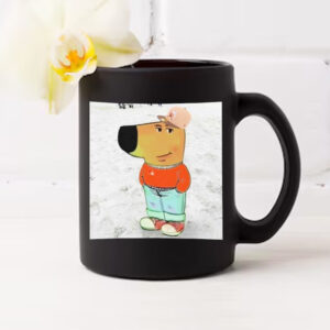 Chill Guy Dog Cleveland Browns Mug1