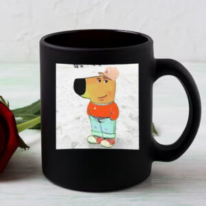 Chill Guy Dog Cleveland Browns Mug2