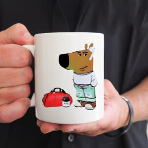 Chill Guy Dog Gymer Mug1