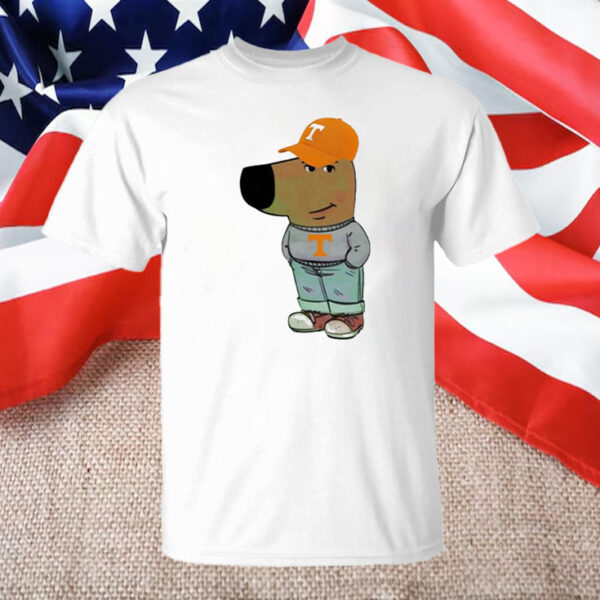 Chill Guy Dog Tennessee Volunteers T-Shirt1