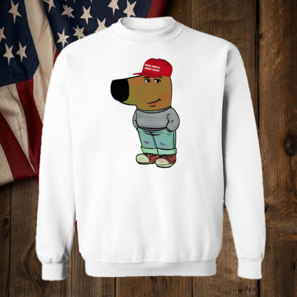 Chill Guy MAGA Hat T-Shirt5