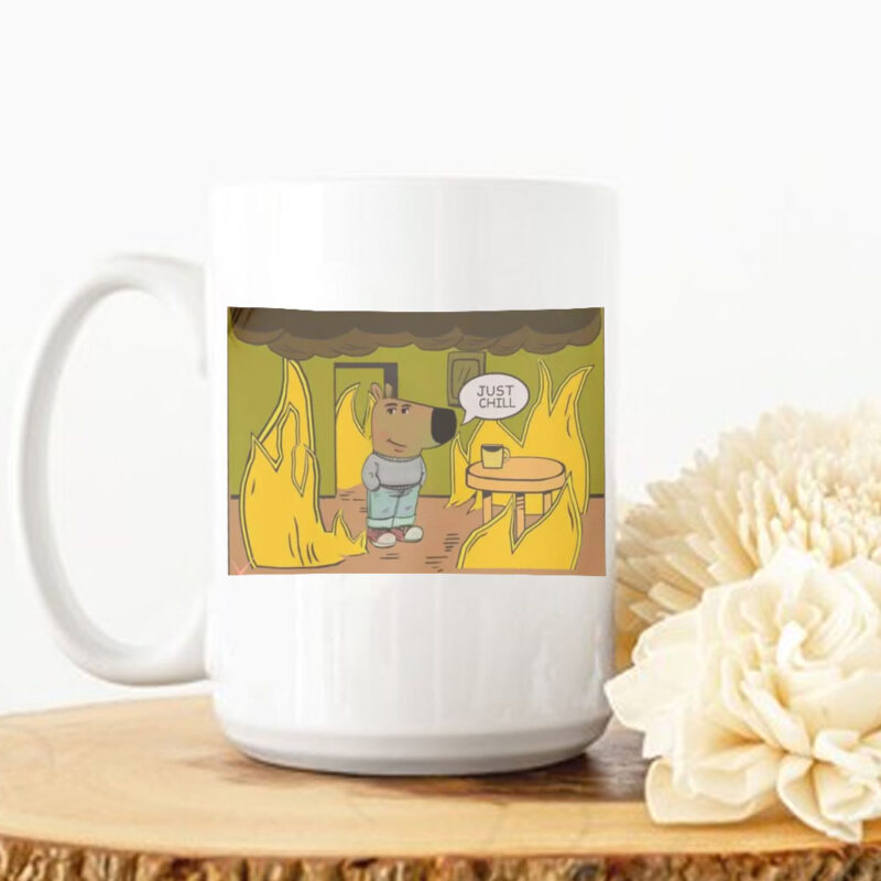 Chill Guy Meme Mug5