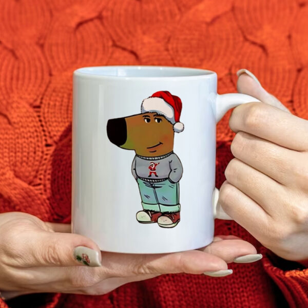 Chill Guy Santa my new character meme Christmas Mug