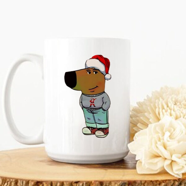 Chill Guy Santa my new character meme Christmas Mug6