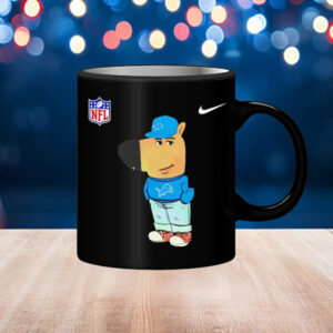 Chill guy dog Detroit Lions Mug