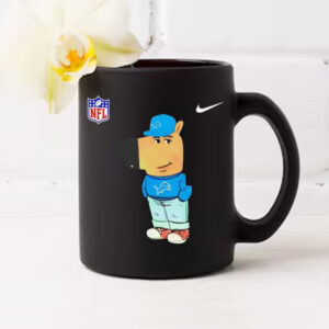 Chill guy dog Detroit Lions Mug1