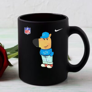 Chill guy dog Detroit Lions Mug2