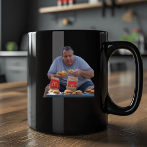 Chris Christie Fries Fast Food Mug