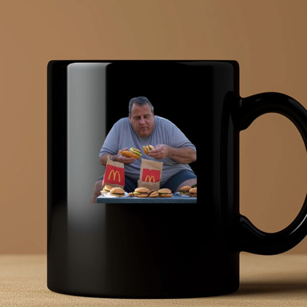 Chris Christie Fries Fast Food Mug