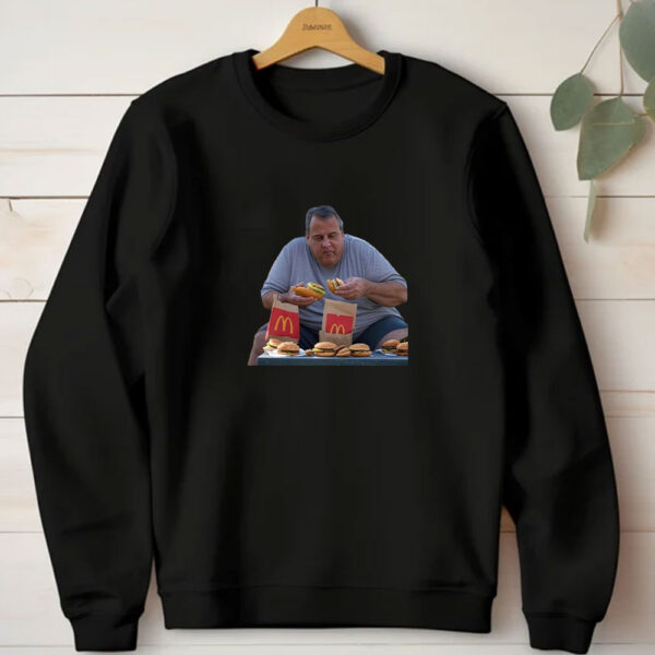 Chris Christie Fries Fast Food T-Shirt