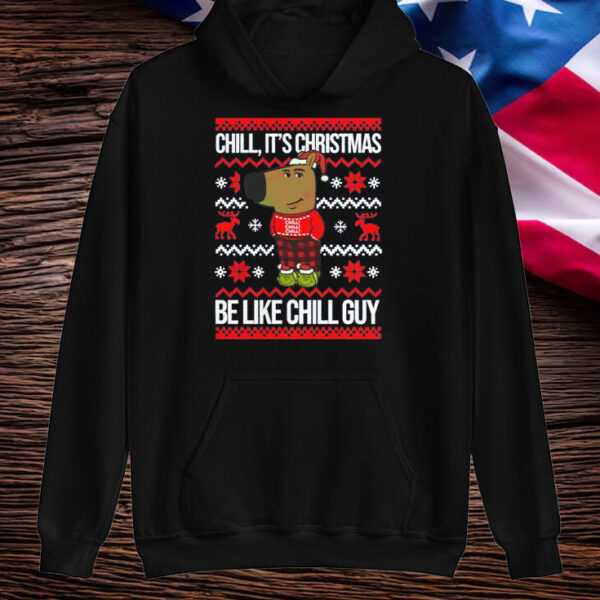 Christmas Chill Guy Meme Shirt ,Sweatshirt ,Hoodie6