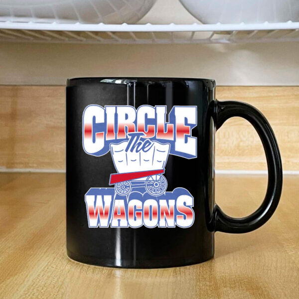 Circle The Wagons Graphic Mug 2024