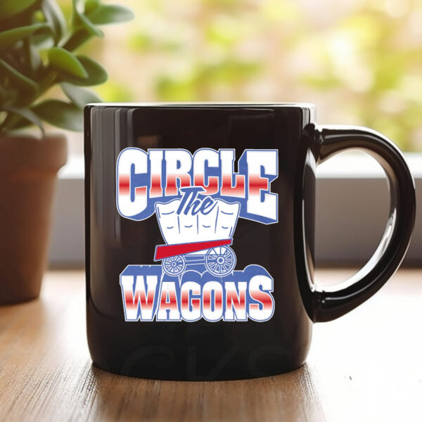 Circle The Wagons Graphic Mug 20241