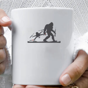 Drone Hunter Bigfoot New Jersey Mug