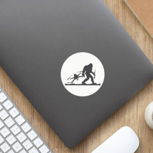 Drone Hunter Bigfoot New Jersey Sticker