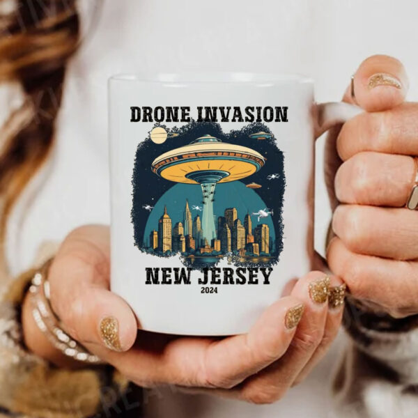 Drone Invasion New Jersey 2024 Mug