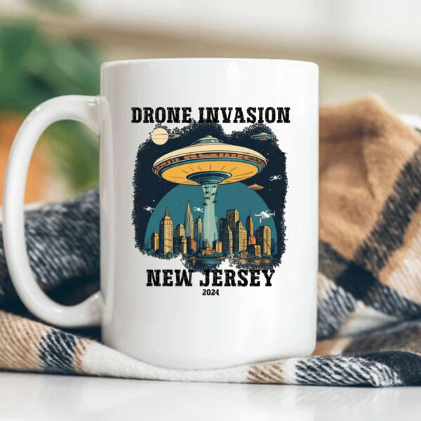 Drone Invasion New Jersey 2024 Mug