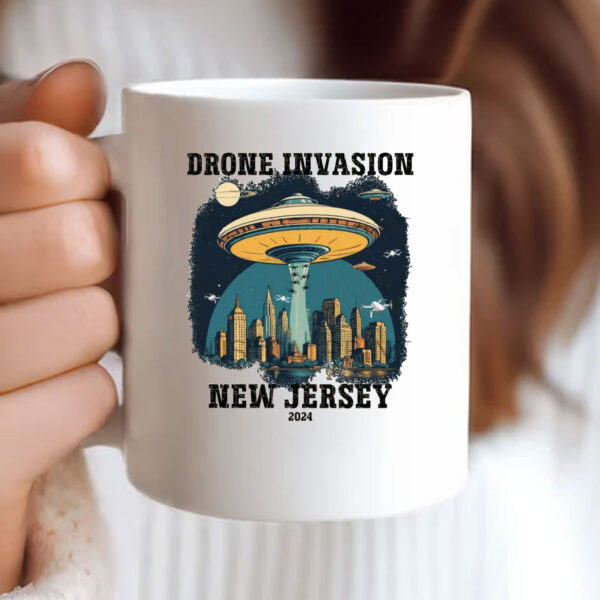 Drone Invasion New Jersey 2024 Mug