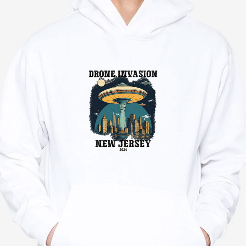 Drone Invasion New Jersey 2024 T-Shirt