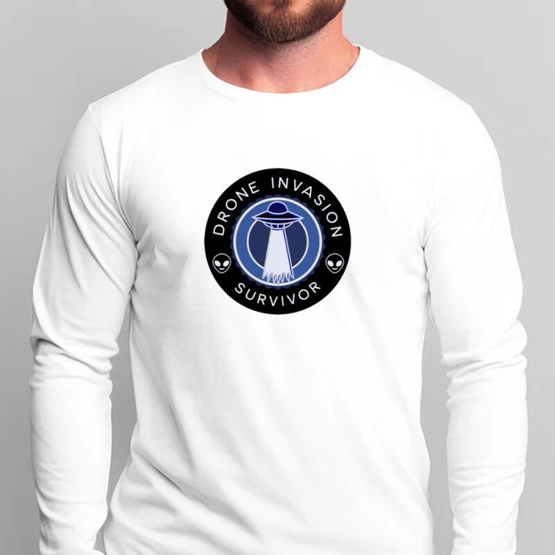 Drone Invasion UFO Survivor T-Shirt