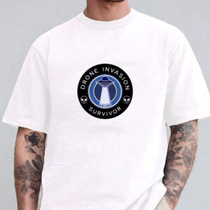 Drone Invasion UFO Survivor T-Shirt