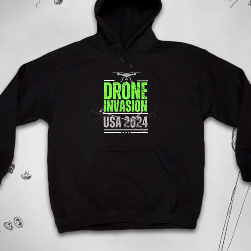 Drone Invasion USA 2024 T-Shirt