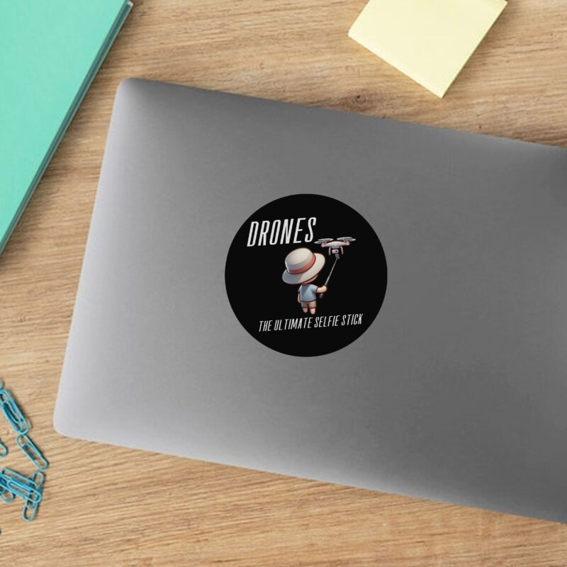 Drones Enthusiast Sticker