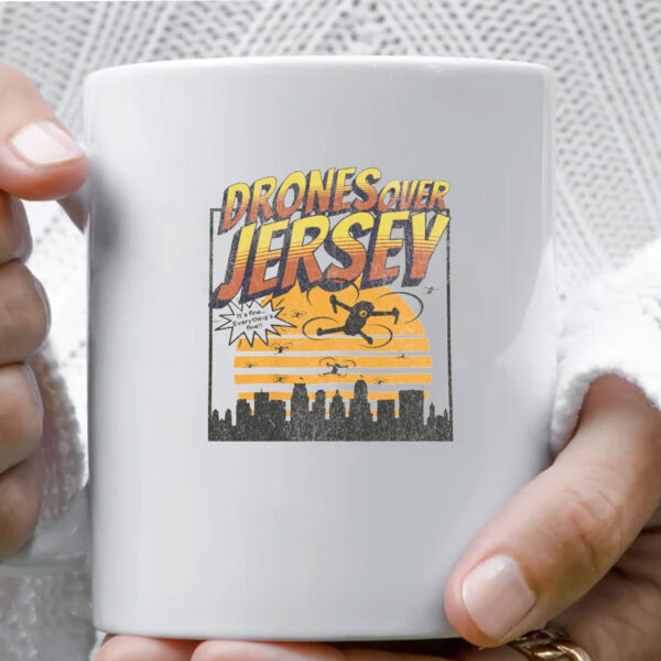 Drones Over Jersey Mug