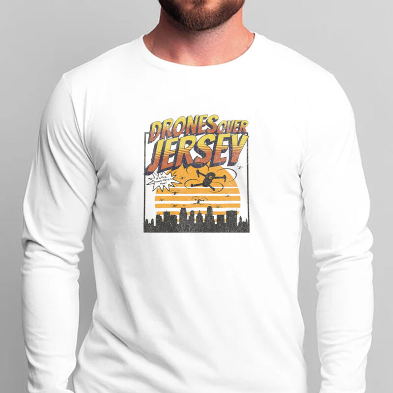 Drones Over Jersey T-Shirt