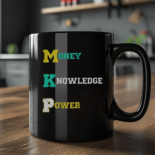 Duduzane Zuma Money Knowledge Power Mug