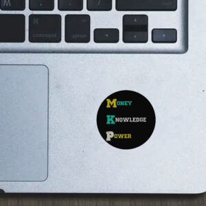 Duduzane Zuma Money Knowledge Power Sticker