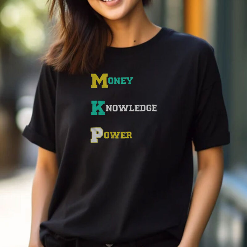 Duduzane Zuma Money Knowledge Power T-Shirt