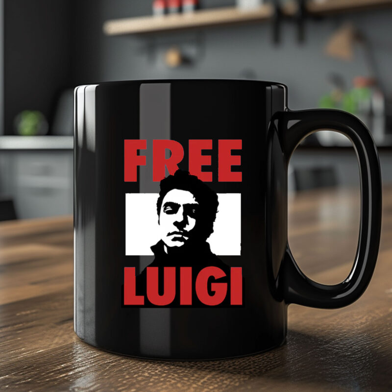 FREE LUIGI MANGIONE Mug 2024