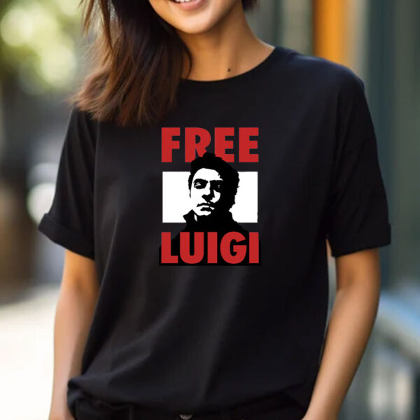 FREE LUIGI MANGIONE T-Shirt 2024