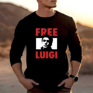 FREE LUIGI MANGIONE T-Shirt 2024