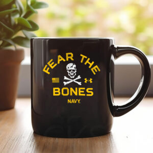 Fear The Bones Navy Mug