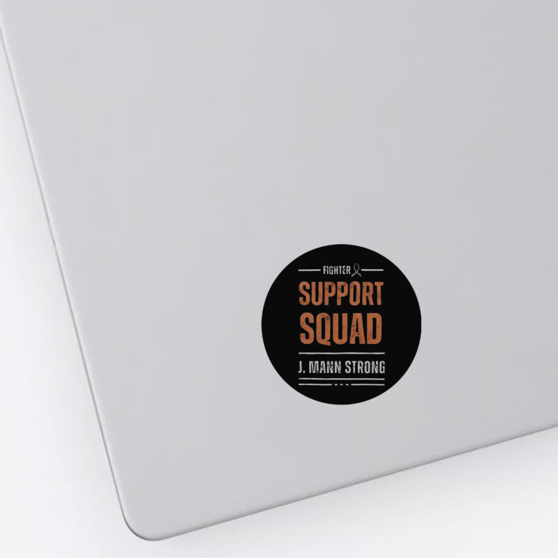 Fighter Support Squad J Mann Strong Sticker