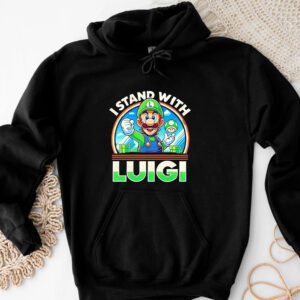 Free Luigi I stand with Luigi T-shirt